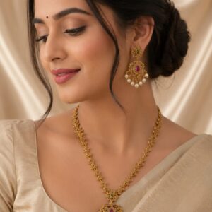 ✨ Elegant Traditional Necklace Set ✨