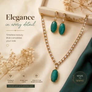 Emerald-inspired Necklace